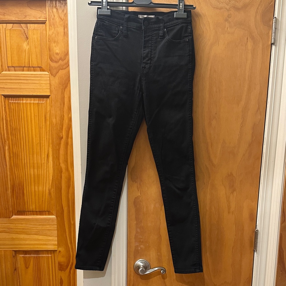 Madewell Women's Black Skinny Jeans